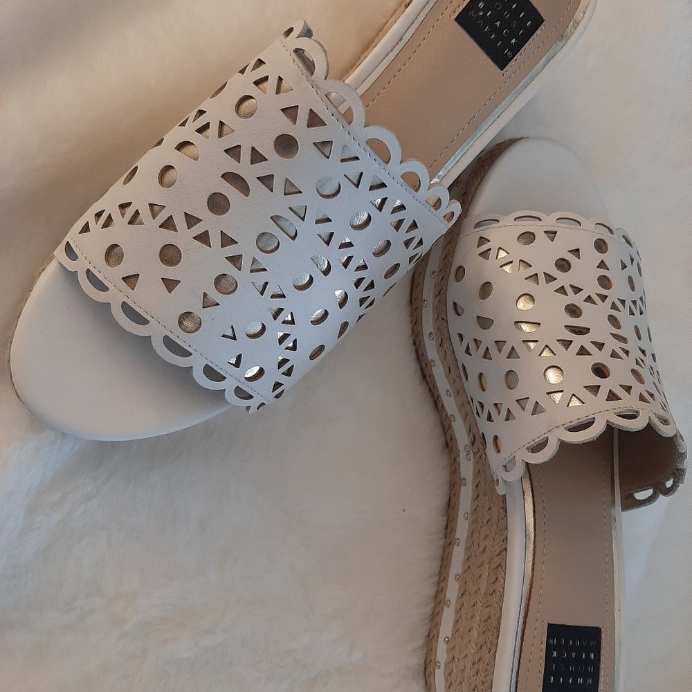 WHBM Wedge Sandals